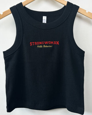 VARSITY TANK TOP BLACK