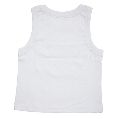 VARSITY TANK TOP WHITE